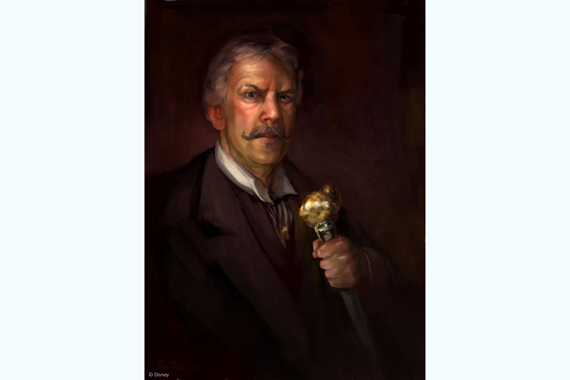 Barnabas T. Bullion Big Thunder Mountain Railroad art