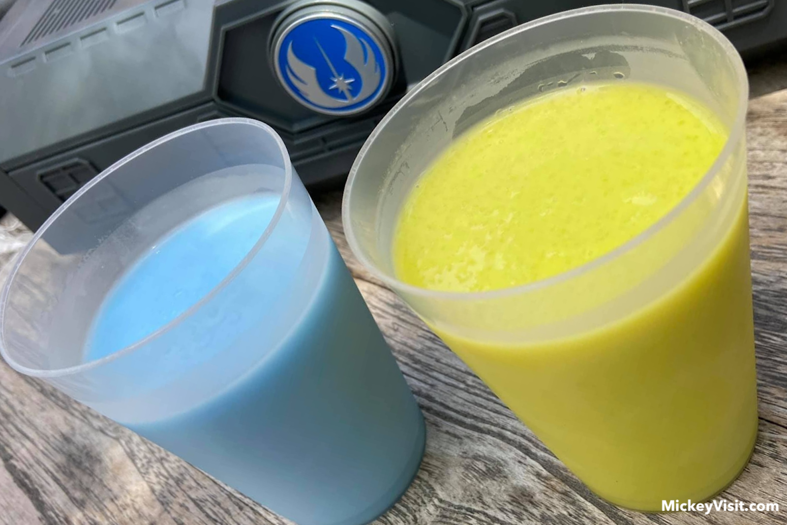 Blue and Green Milk Galaxy's Edge