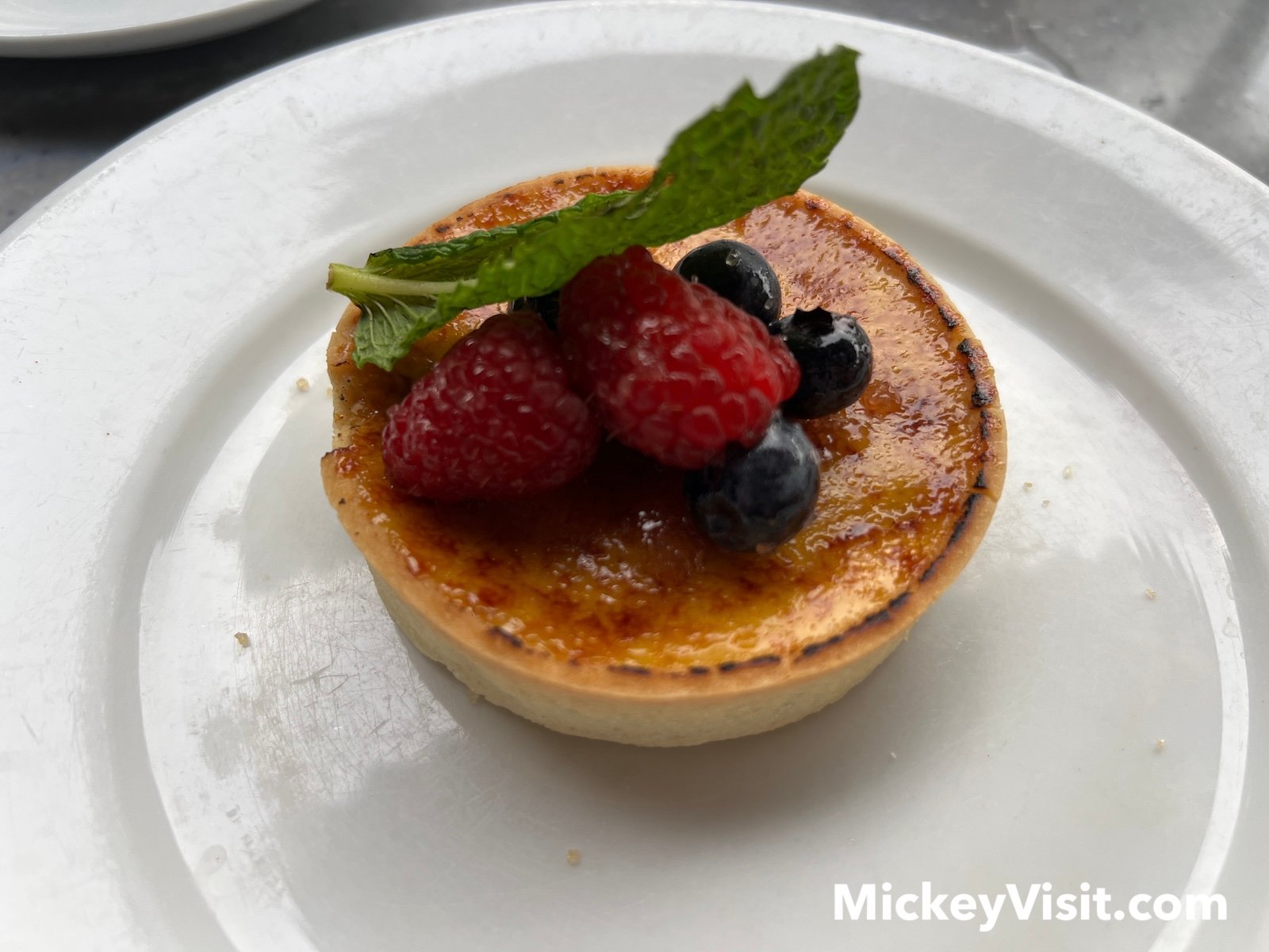 Cafe Orleans Crème Brûlée Tart