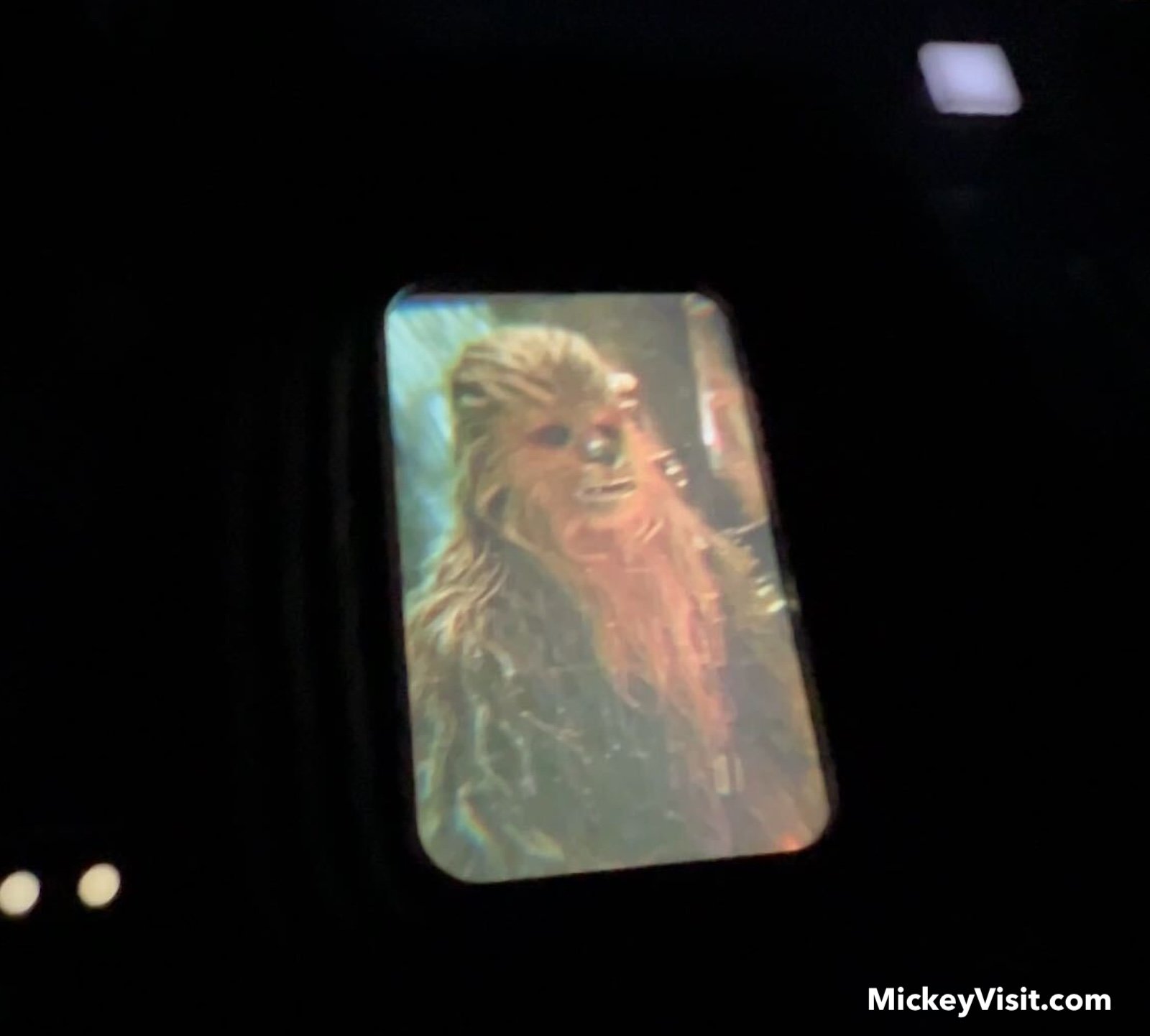 Chewbacca in Chewie Mode Millennium Falcon