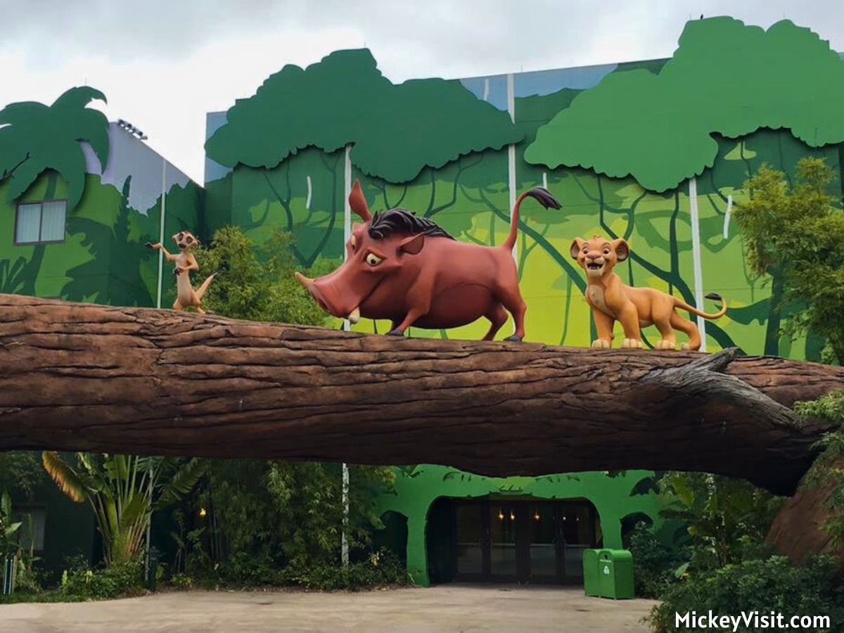 Art of Animation - Lion King section