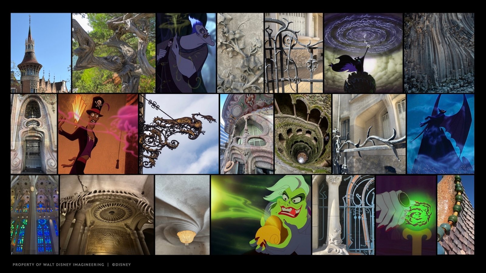 Villains Land Magic Kingdom design research