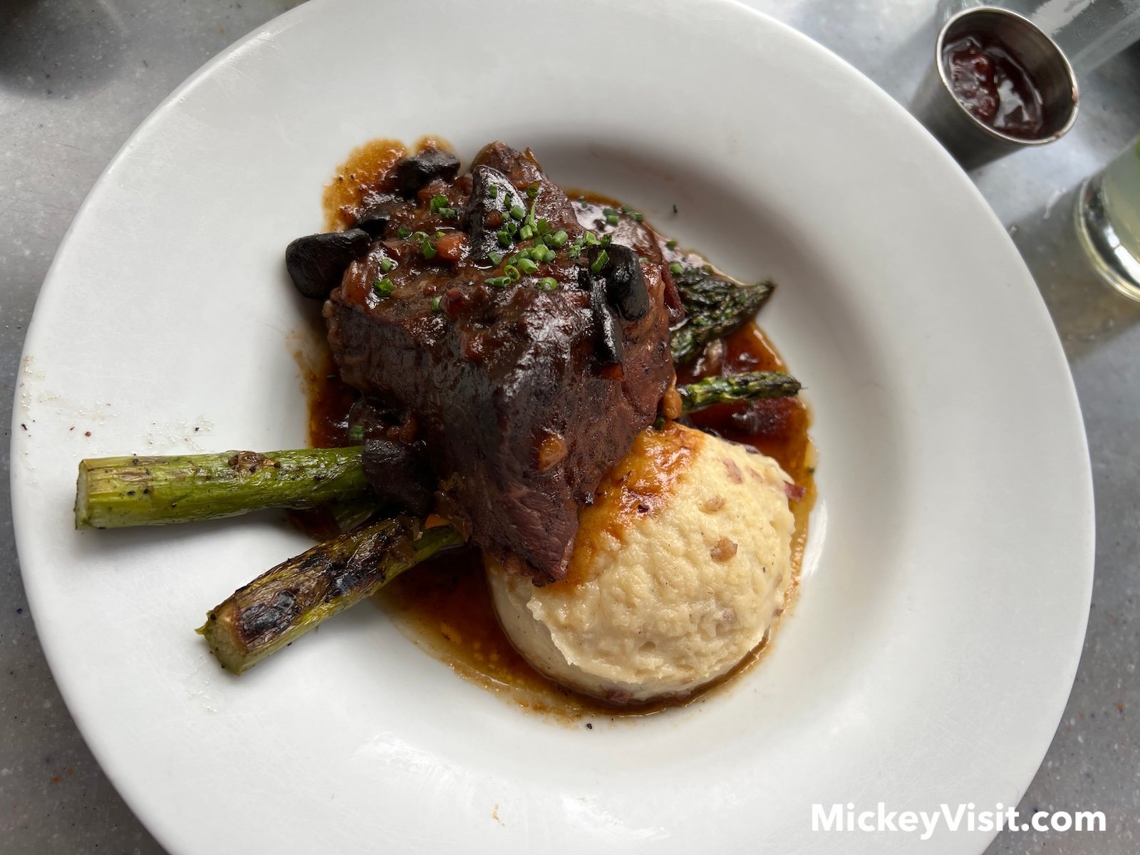 Braised Beef Short Rib at Cafe Orleans
