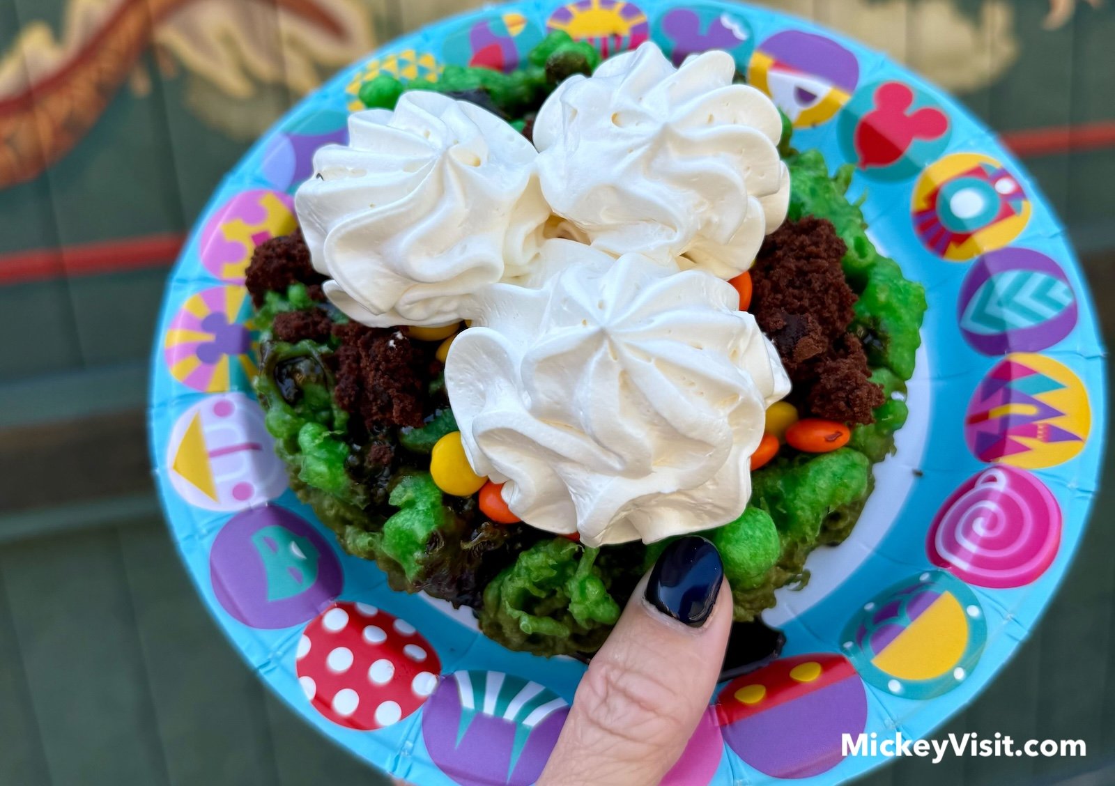 The MONSTER Funnel Cake Halloween treats