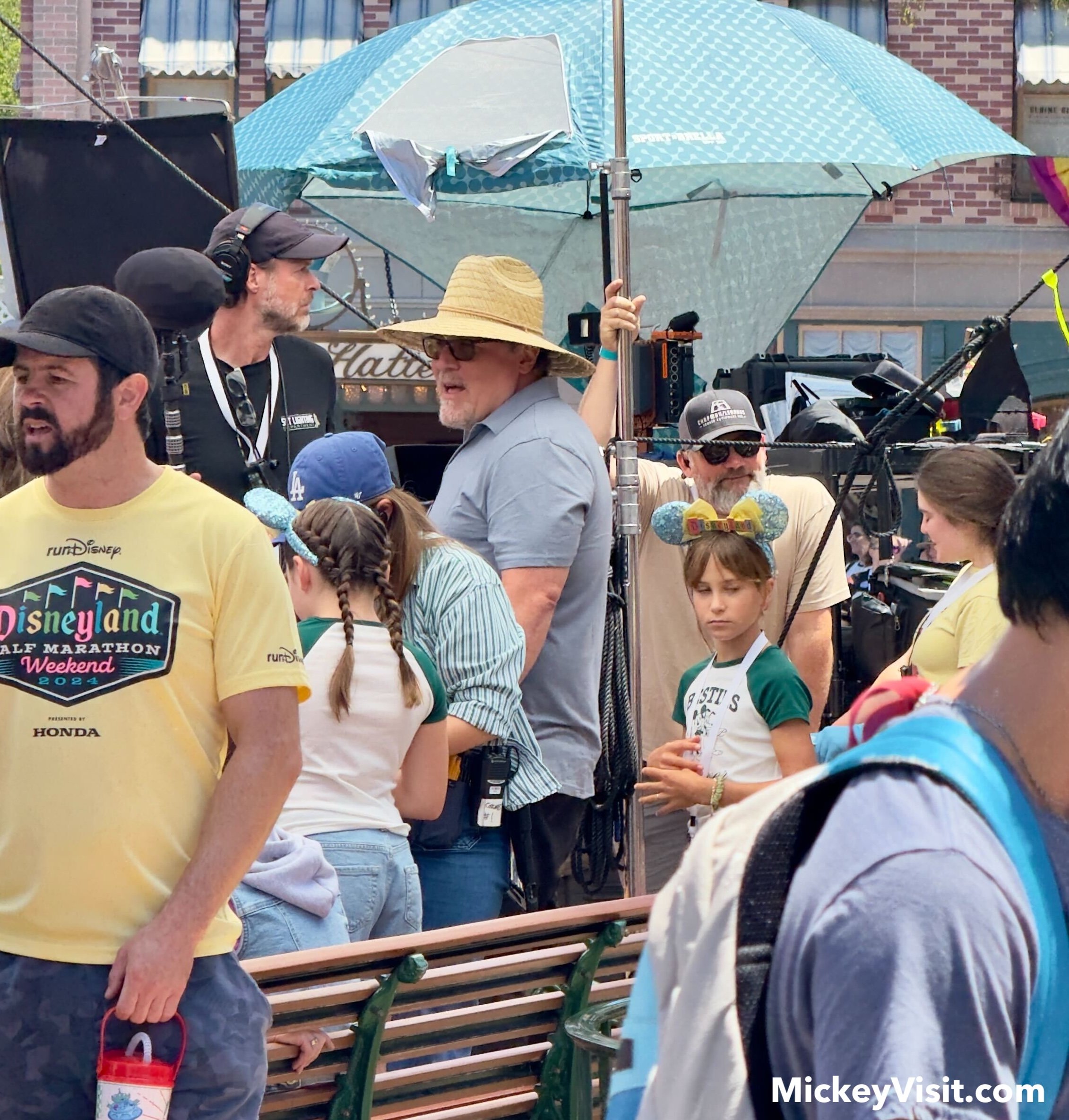 John Favreau at Disneyland