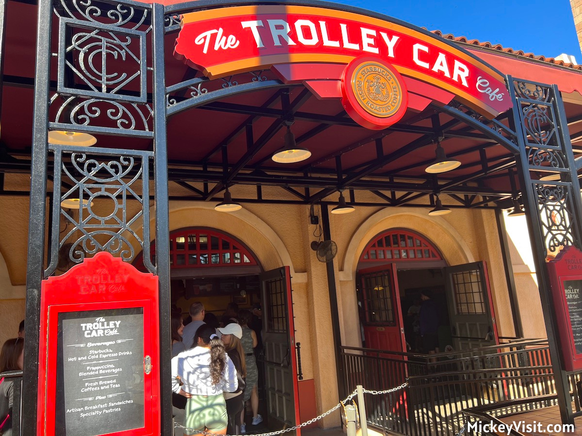 Trolley Car Cafe Starbucks