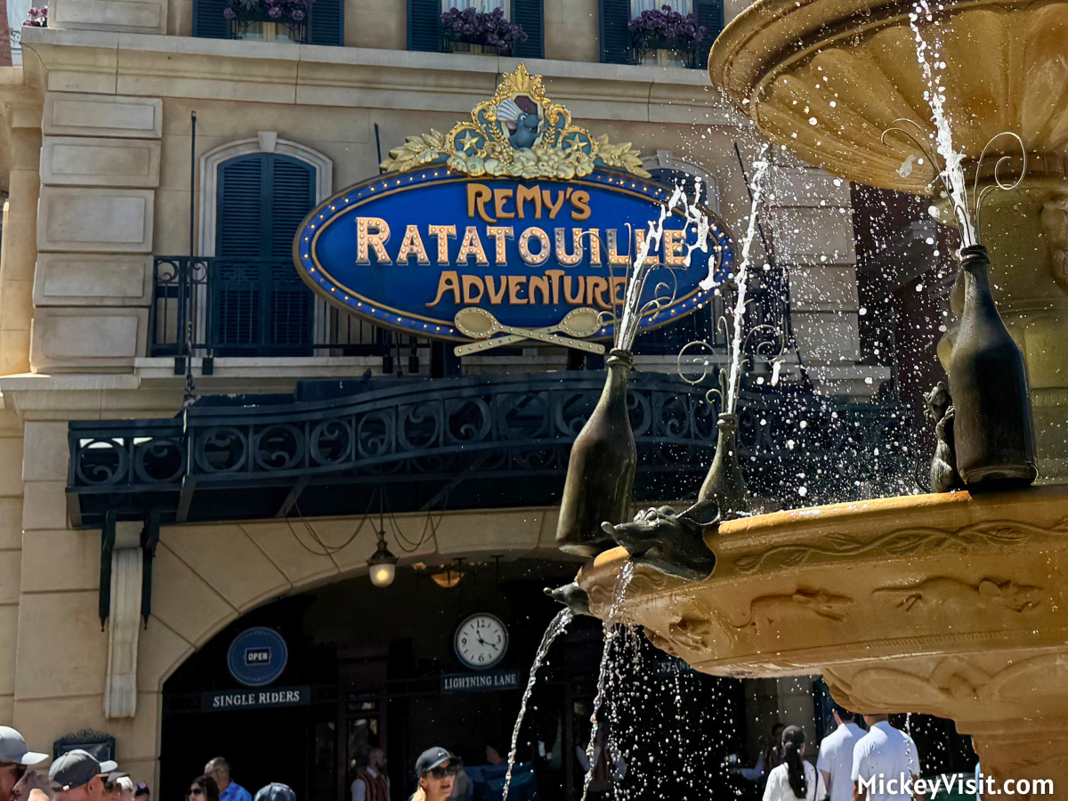 Remy's Ratatouille Adventure Single Rider Line