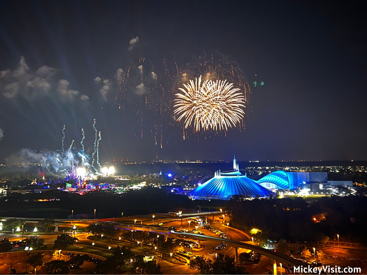Magic Kingdom Fireworks View Room
