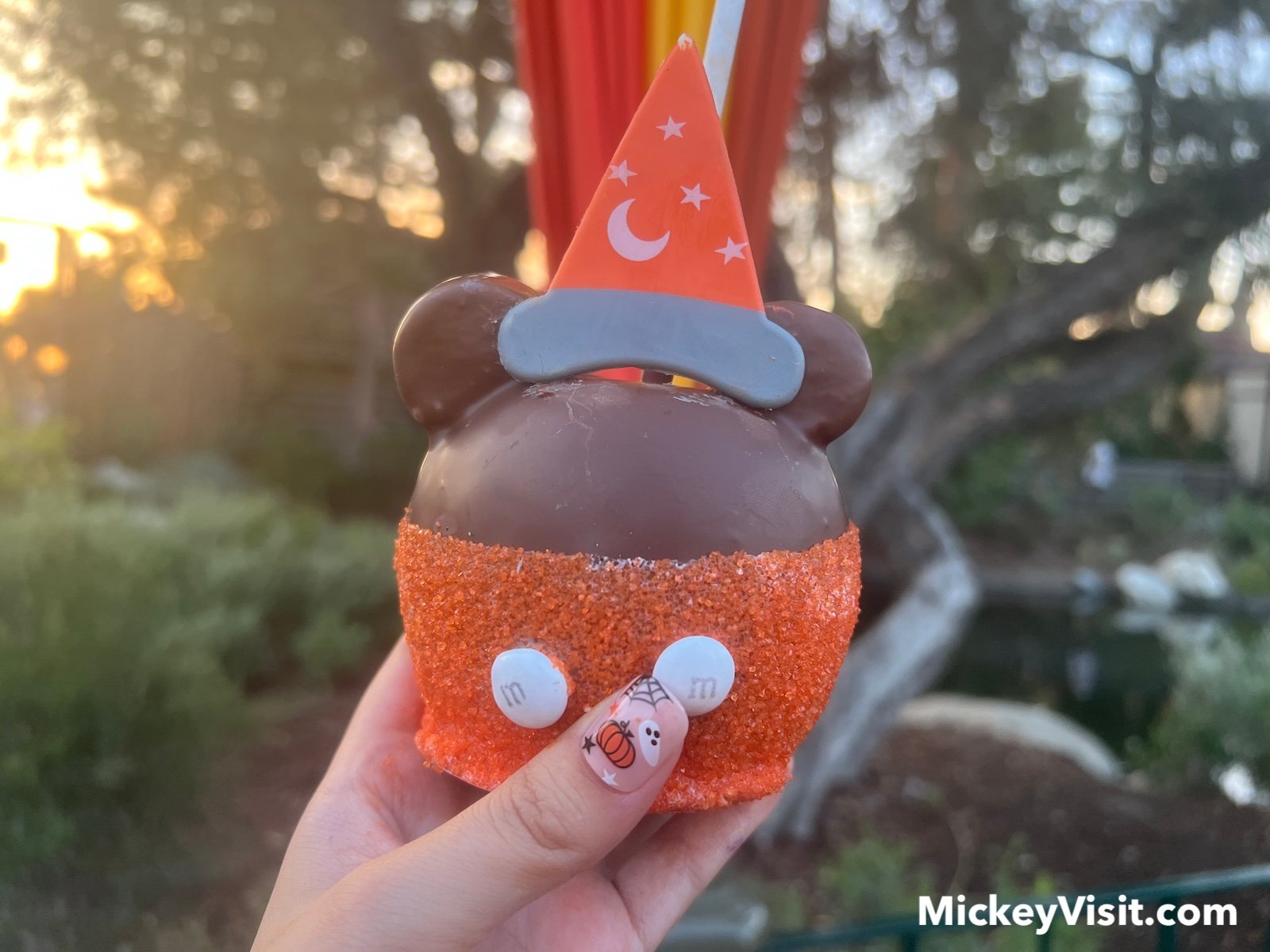 Wizard Mickey Caramel Apple