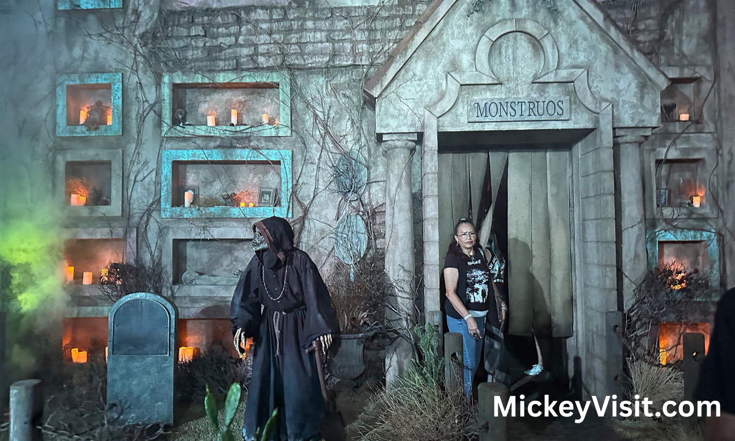 Monster halloween house