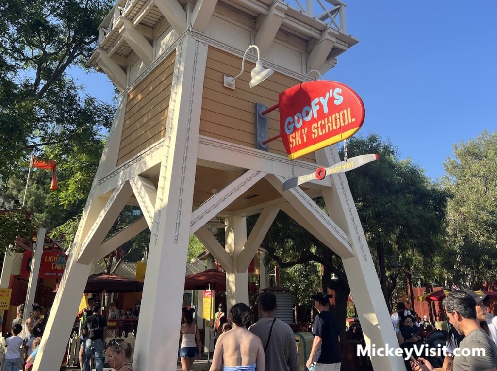 goofys sky school at disney california adventure