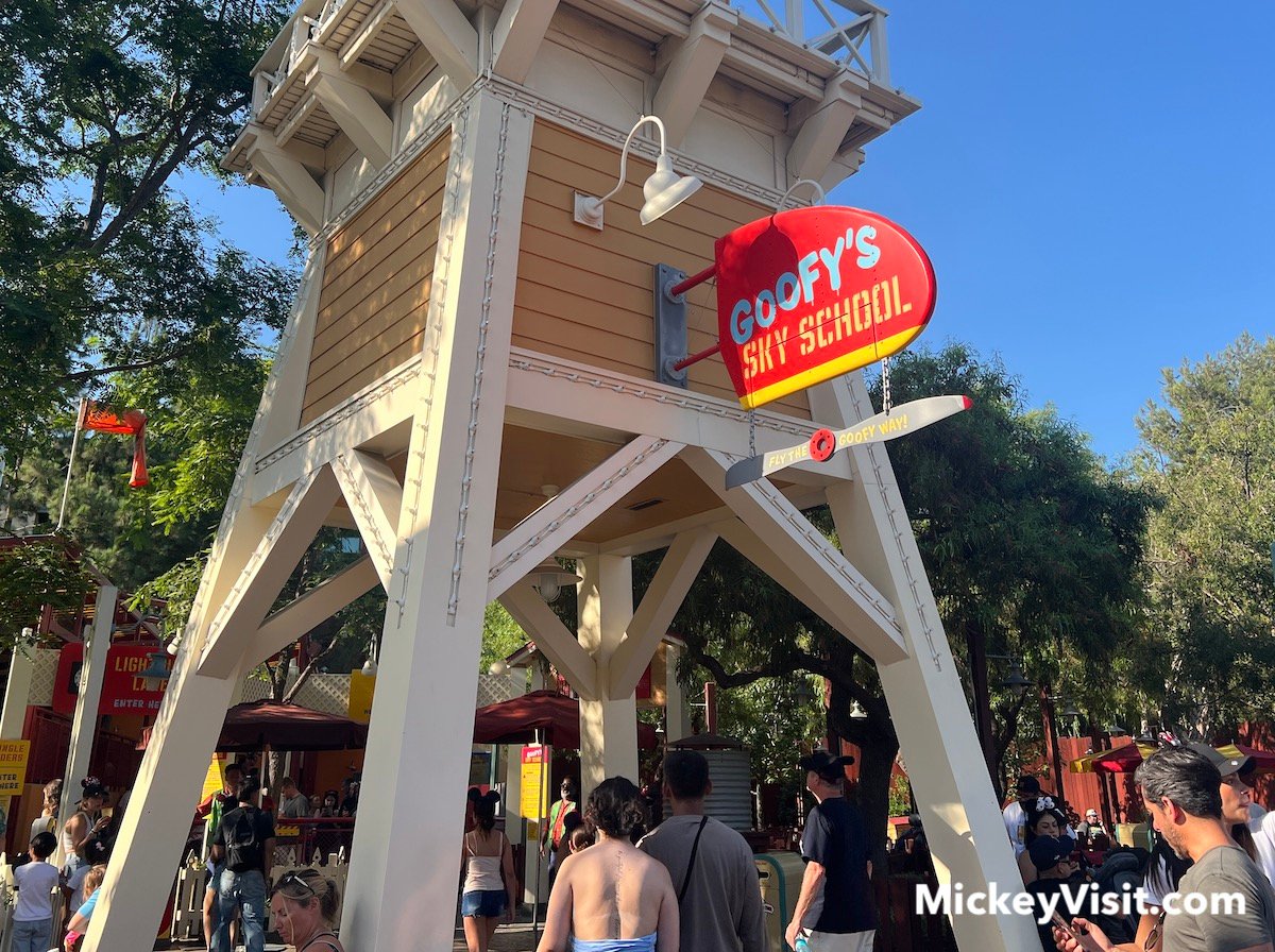 goofys sky school at disney california adventure