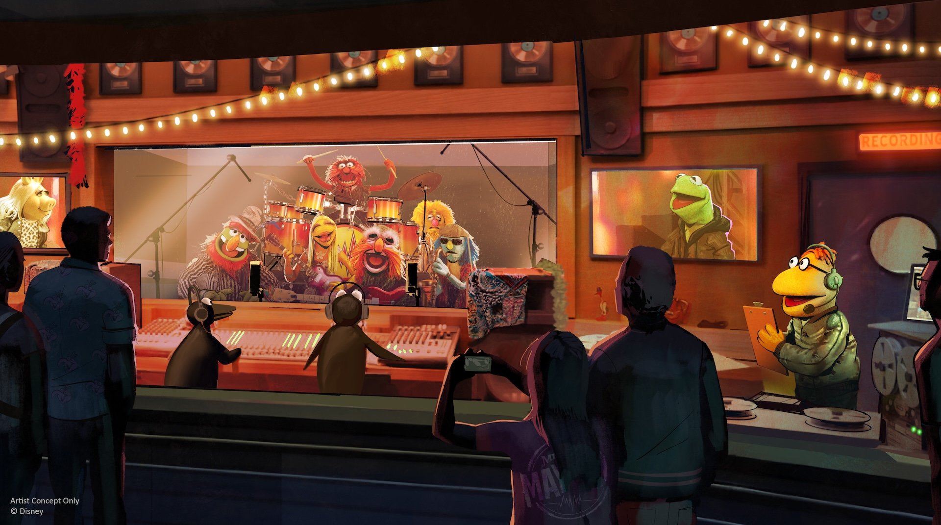Muppets coaster