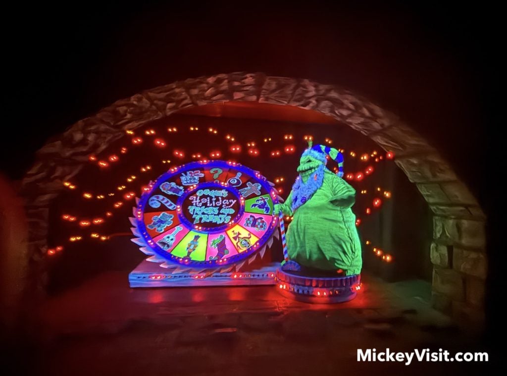 oogie boogie figure in haunted mansion