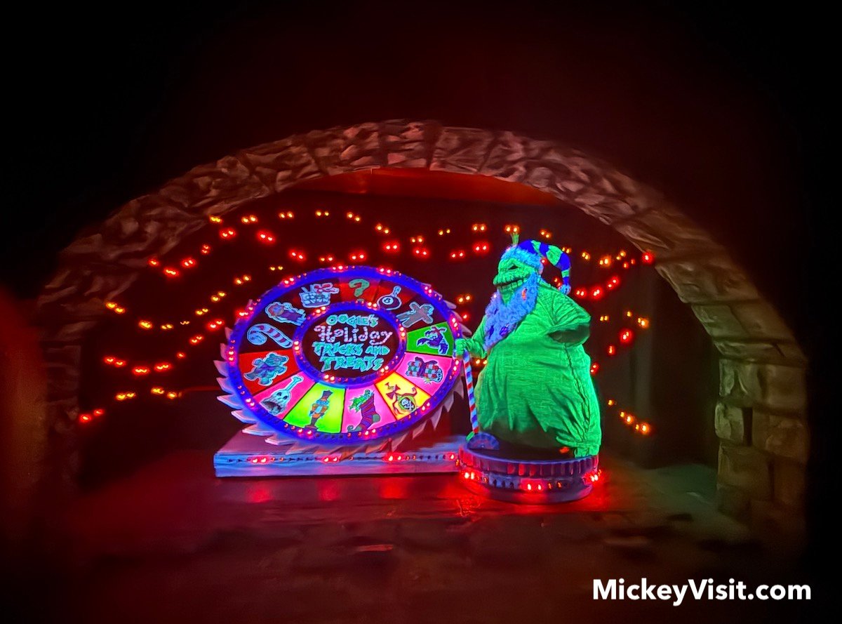 oogie boogie figure in haunted mansion