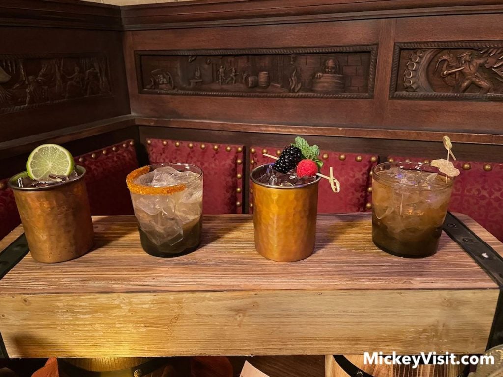  beak and barrel bar drink options