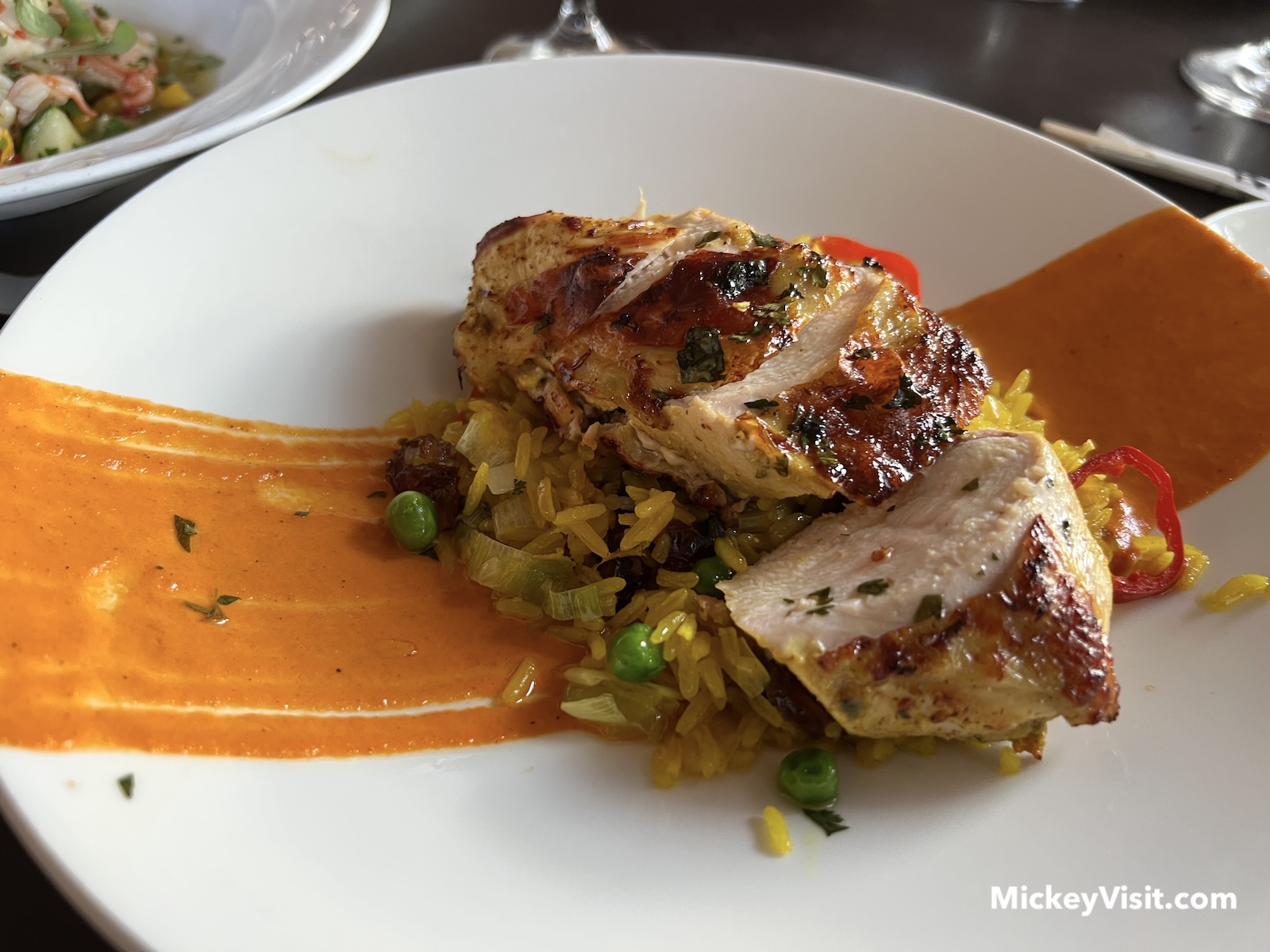 North African Roasted Organic Chicken Breast