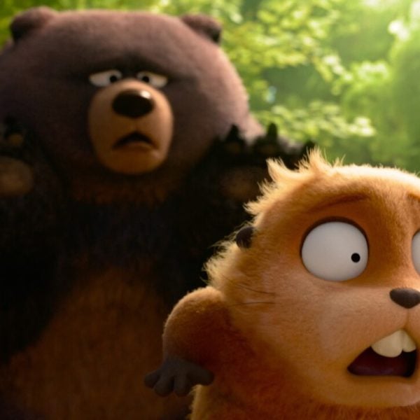Hoppers Disney-Pixar film Mabel and bear