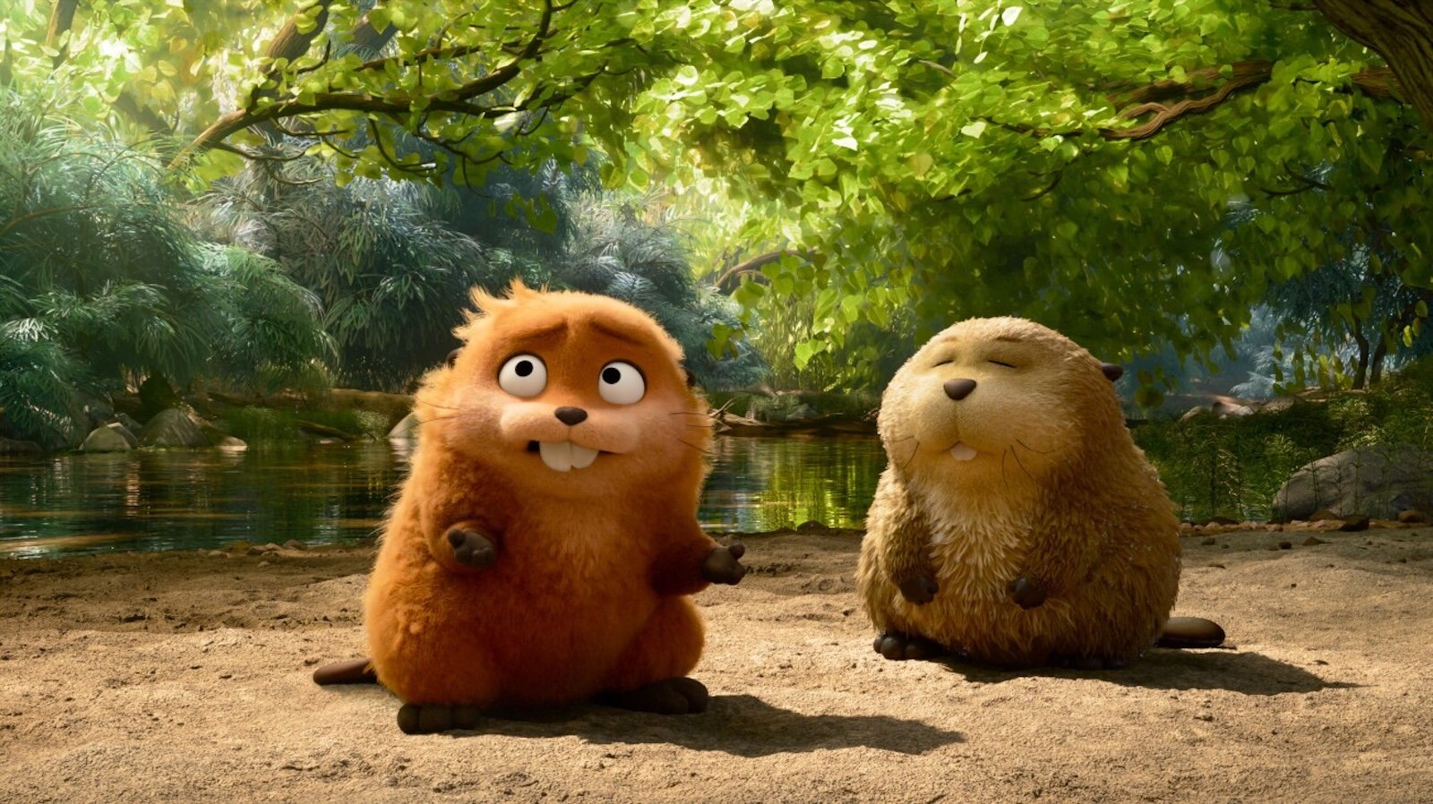 Disney-Pixar new film Hoppers beavers