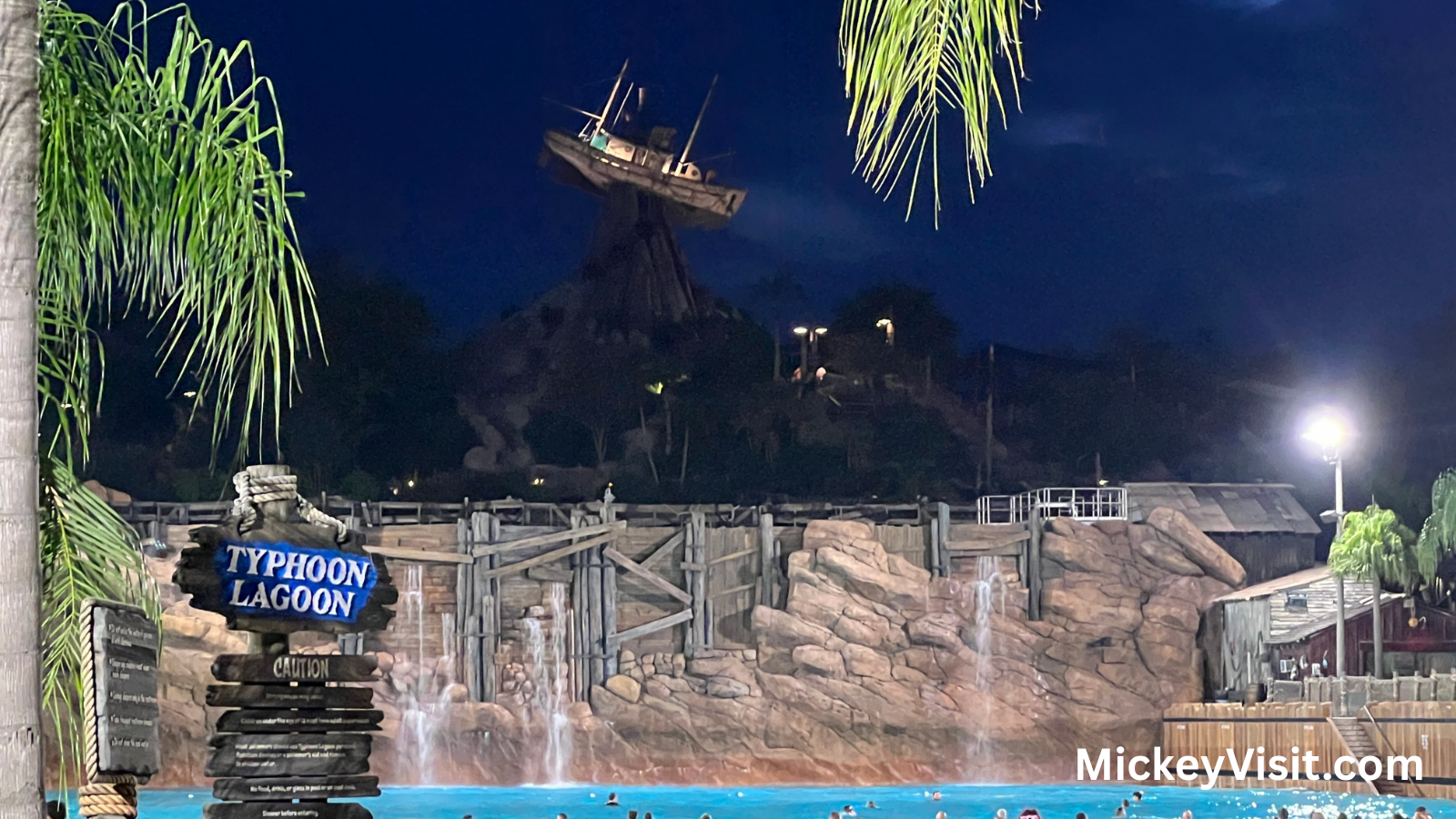 Typhoon Lagoon night