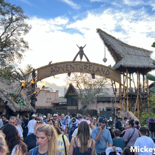 adventureland entrance disneyland park