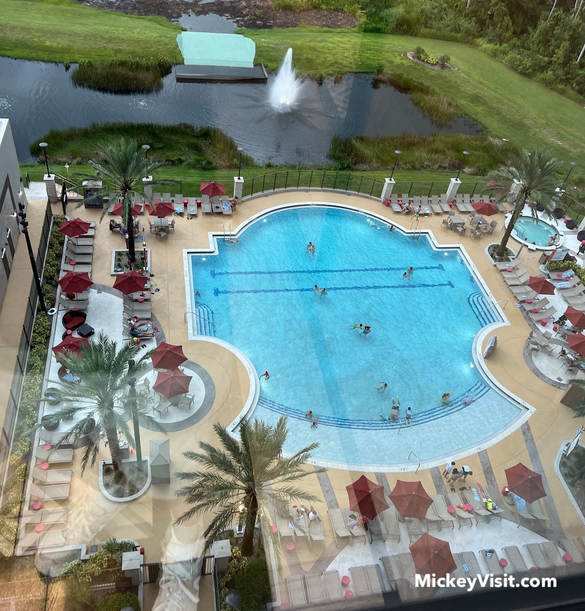 drury plaza disney world pool area