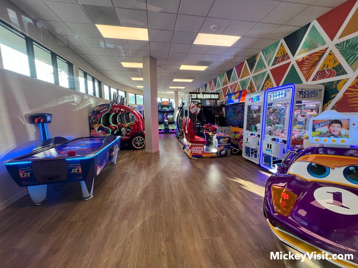 drury plaza disney world arcade area