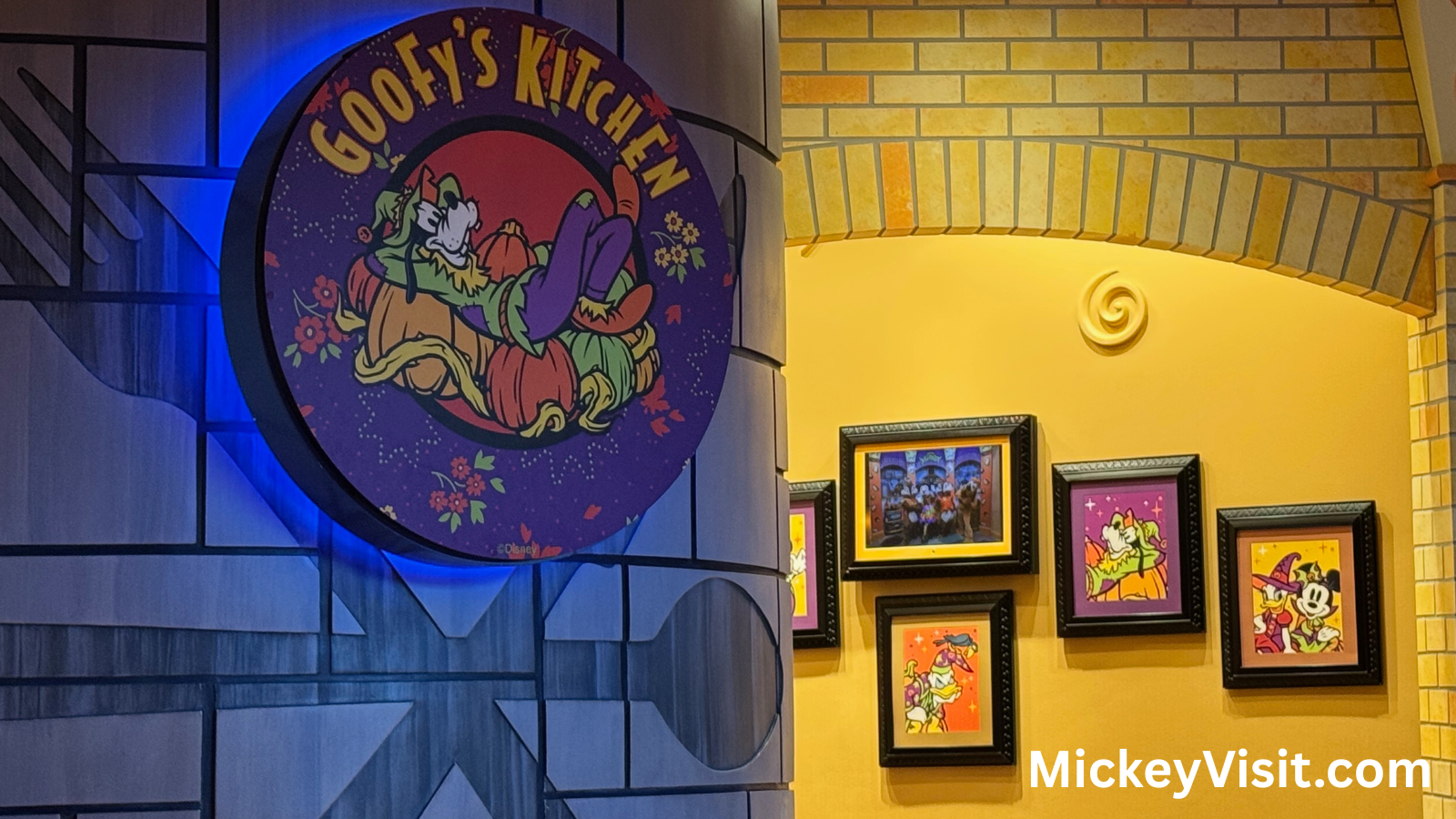 seasonal decor goofys kitchen