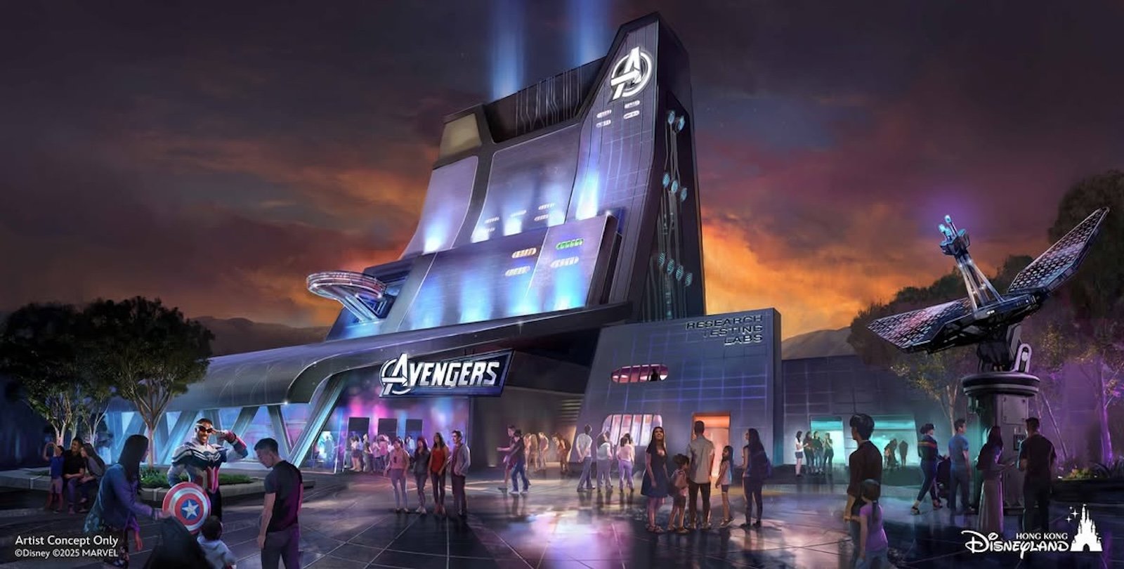 Hong Kong Disneyland new Spider-Man ride