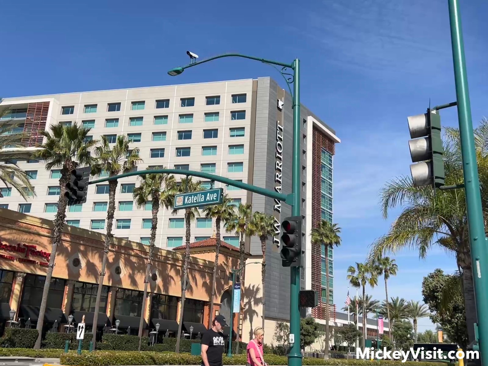 JW Marriott near Disneyland exterior