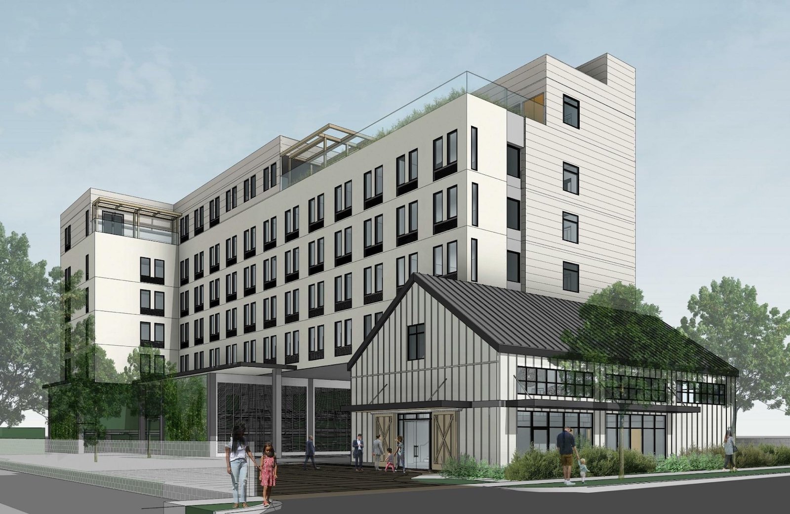 new Road House Hotel concept art