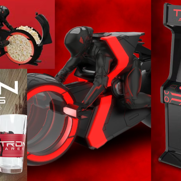 Tron popcorn buckets