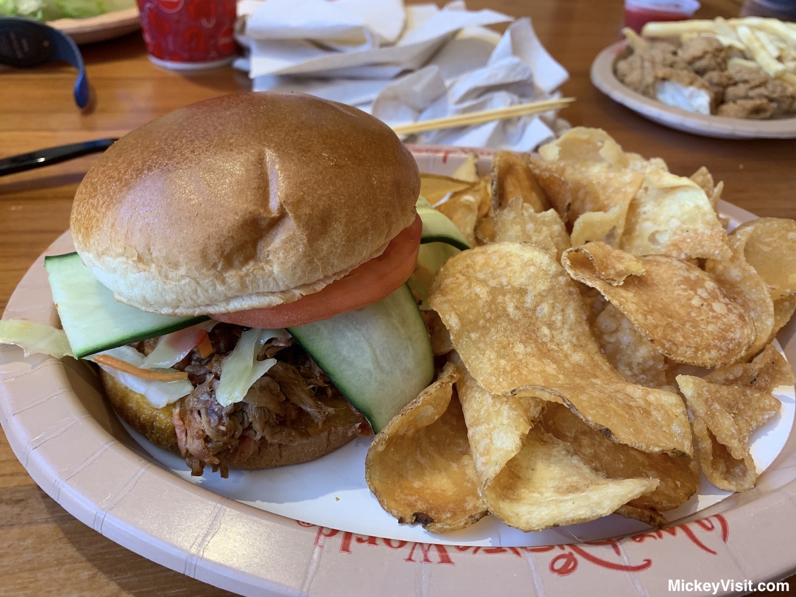 Captain Cook's sandwich Disney World