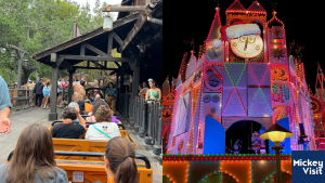 Big Thunder Mountain Railroad and "it's a small world" Holiday
