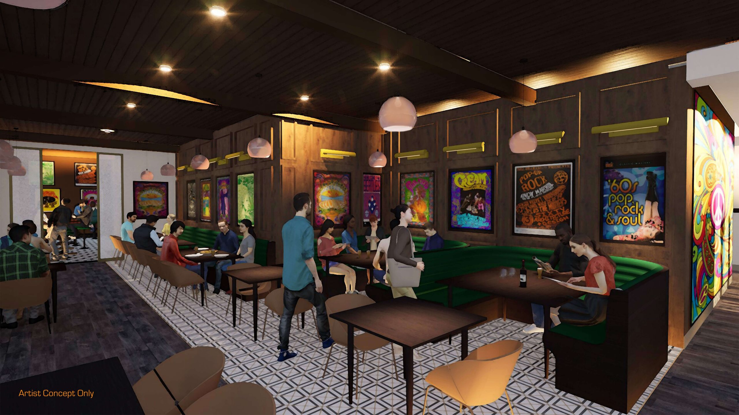 Downtown Disney concept art