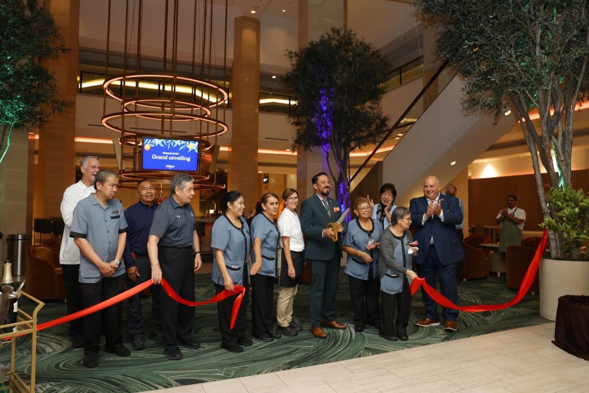 Hilton Anaheim grand reveal of renovation