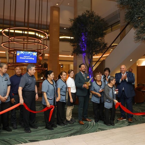 Hilton Anaheim grand reveal of renovation