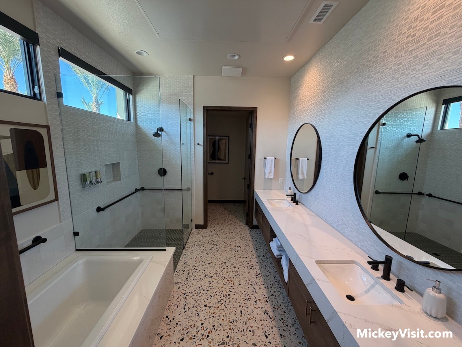 bathroom of primary bedroom Parr House