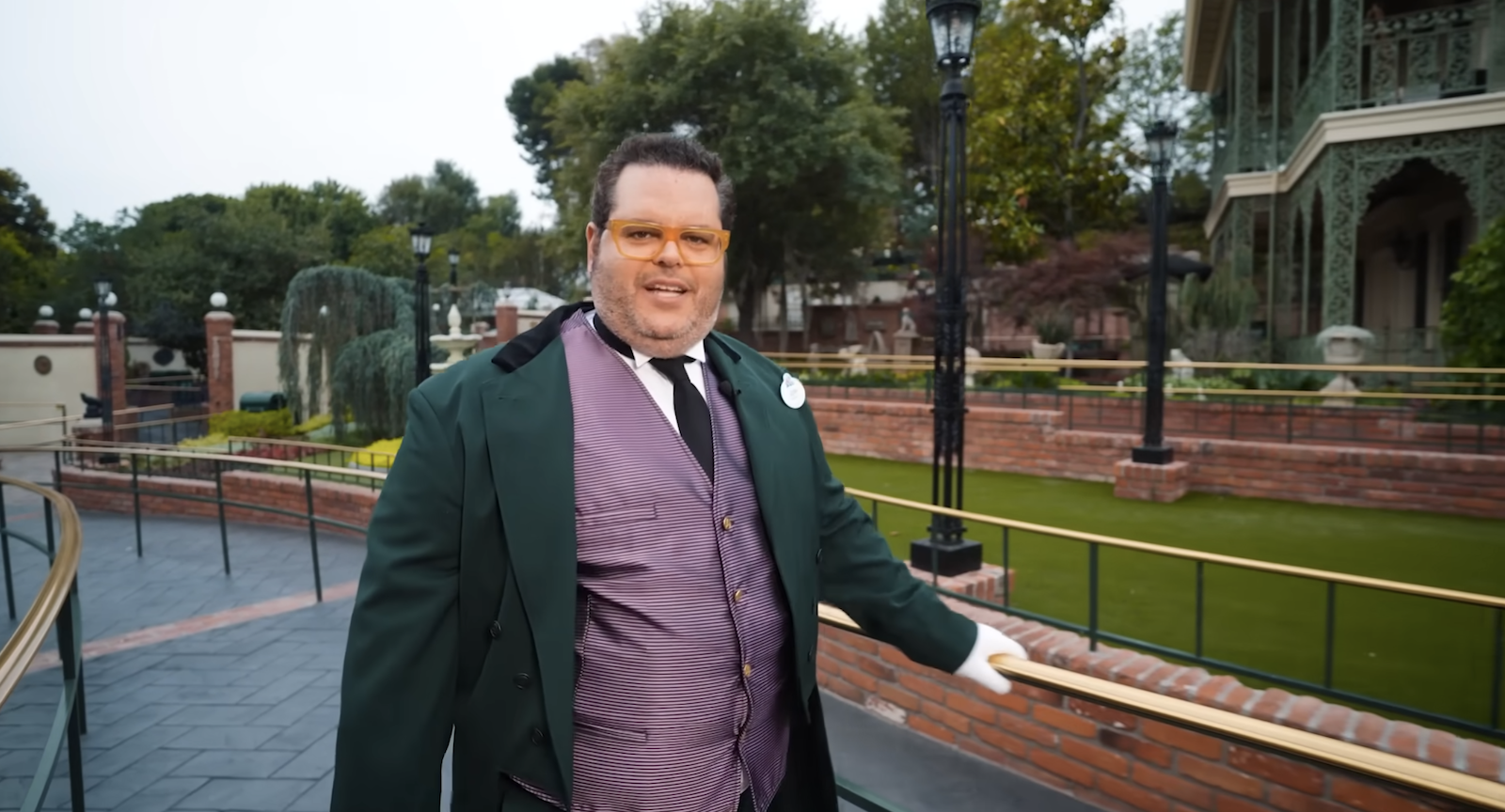 Josh Gad Haunted Mansion caretaker