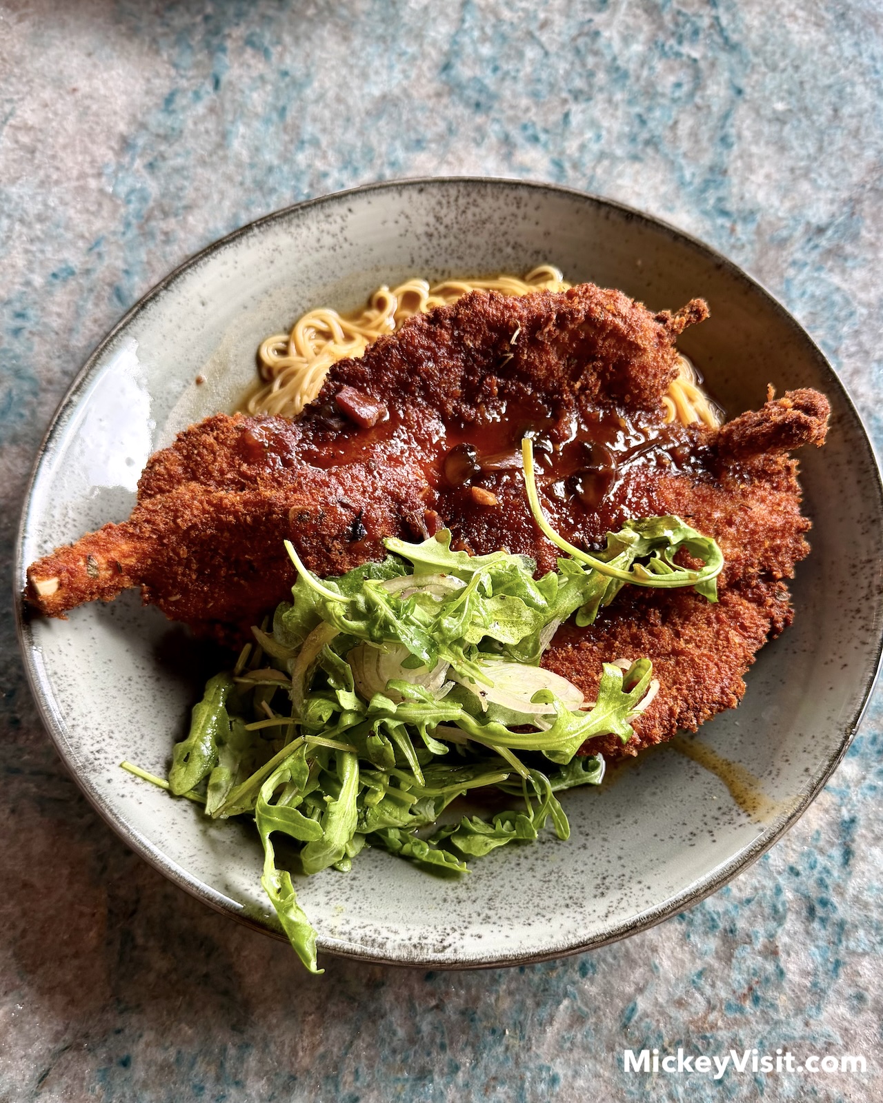 Pork Milanese Al Marsala Magic Key Terrace