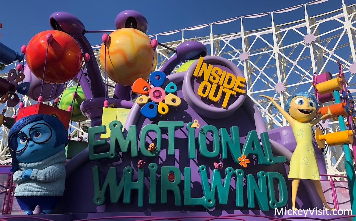 emotional whirlwind disney california adventure