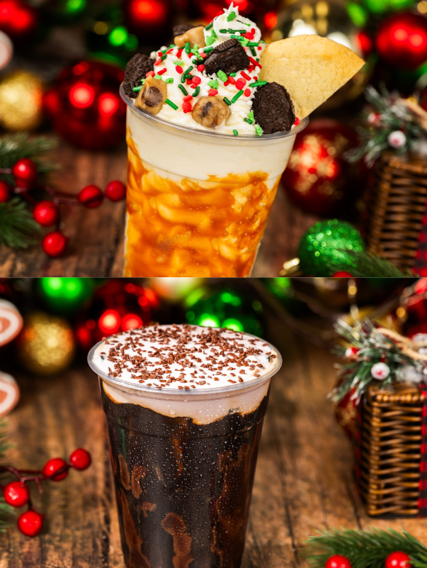 Auntie Gravity’s Galactic Goodies beverages at Mickey’s Very Merry Christmas Party