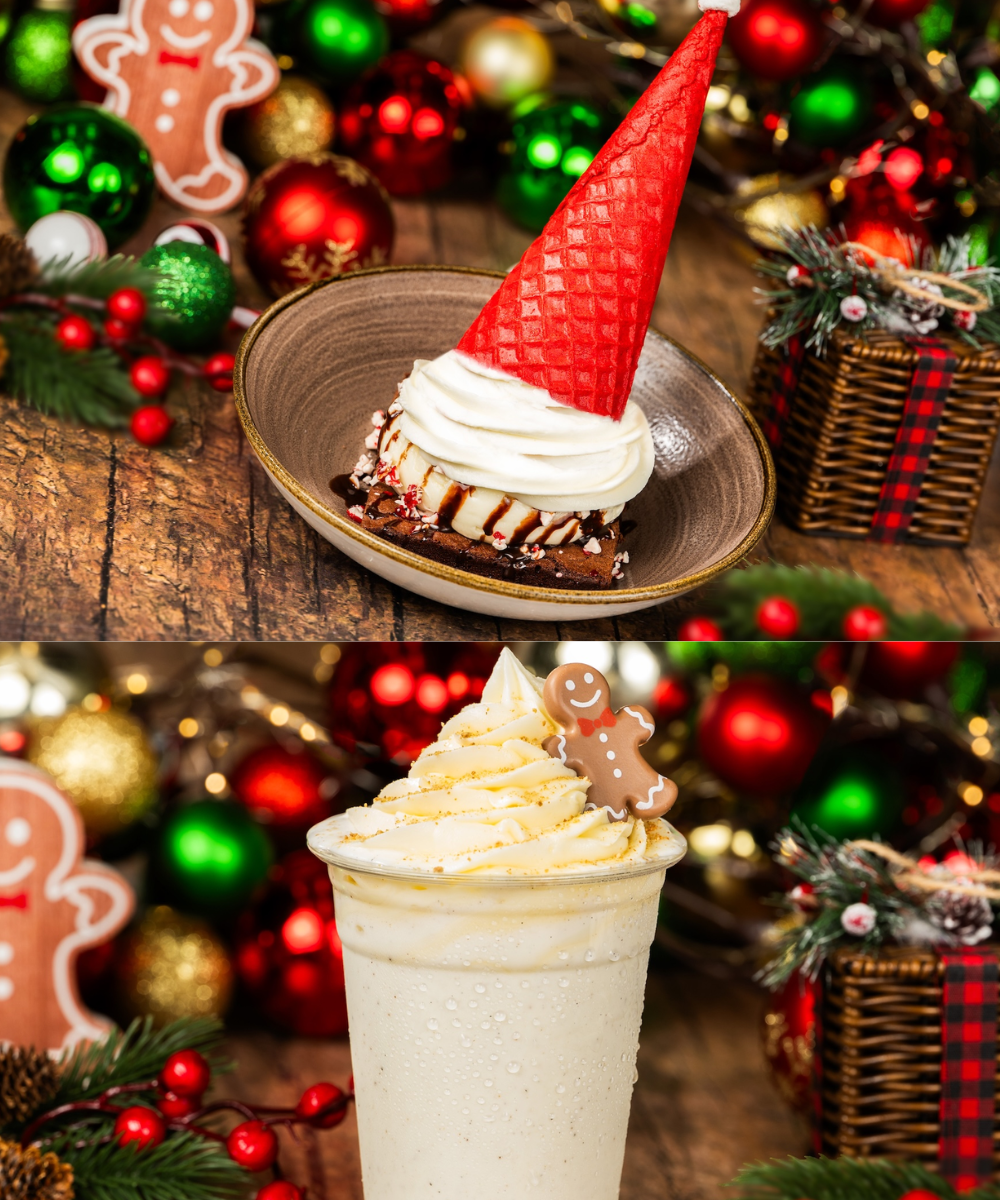 Plaza Ice Cream Parlor Mickey's Very Merry Christmas Party treats