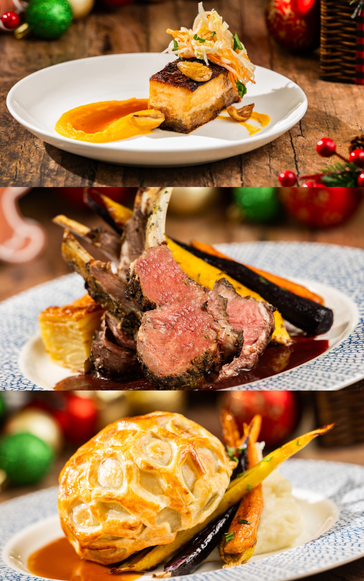 Cinderella’s Royal Table foods at Mickey’s Very Merry Christmas Party