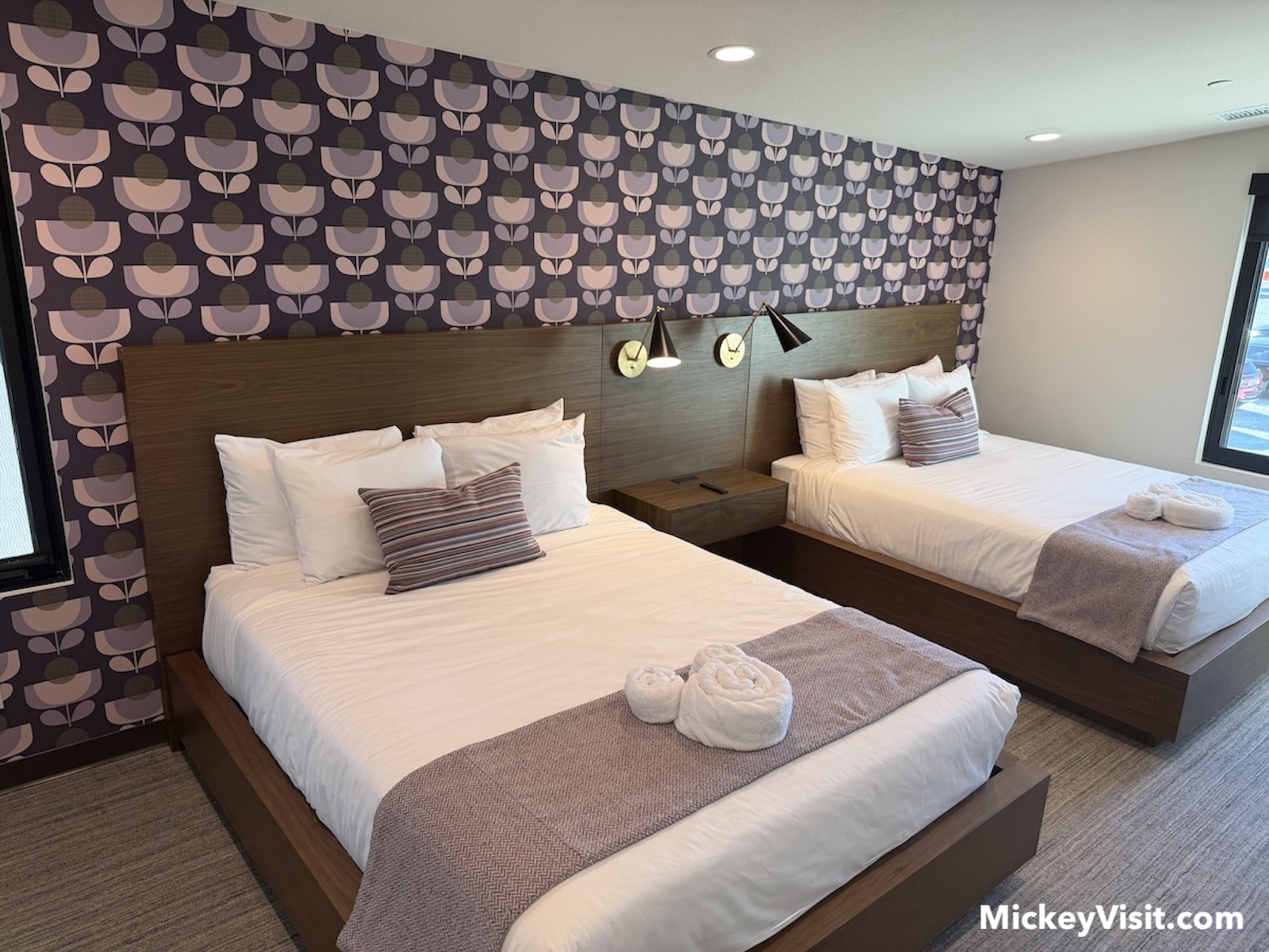 Violet inspired room Parr House