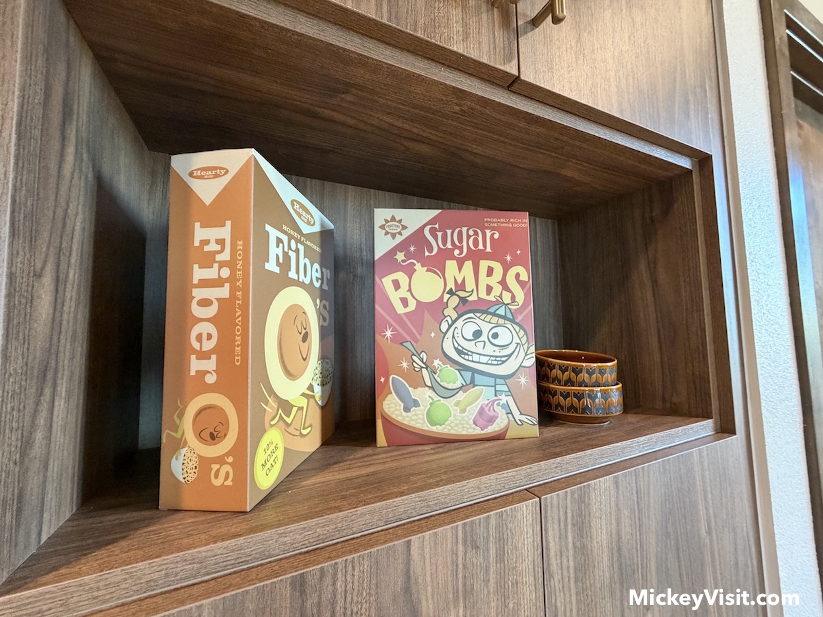 cereal boxes Parr House