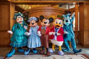 Mickey’s Christmas Carol Feast character looks