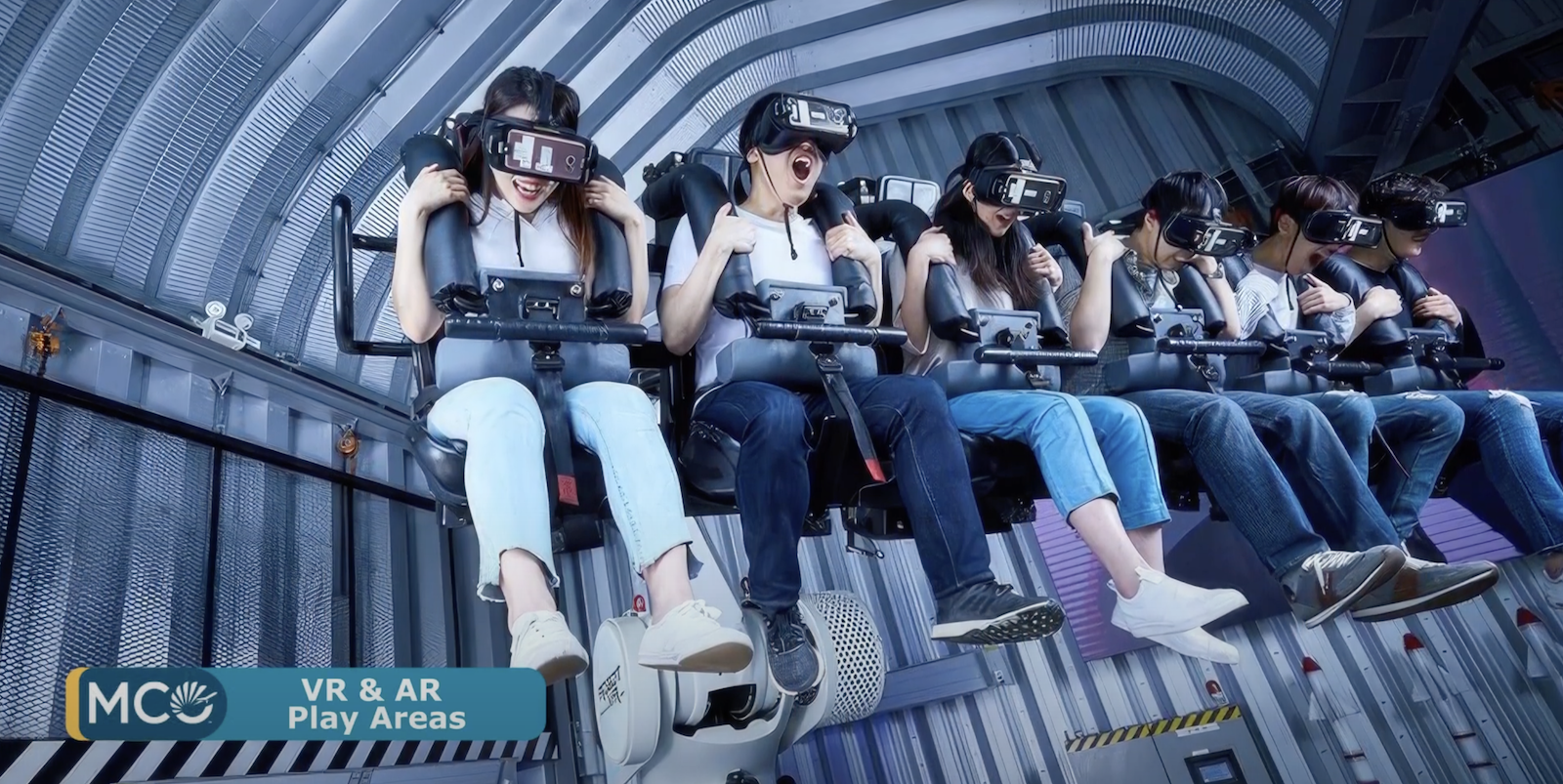 concept art for AR & VR play areas MCO