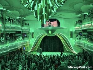 disney cruise grand hall disney destiny cruise ship with marvel loki scene