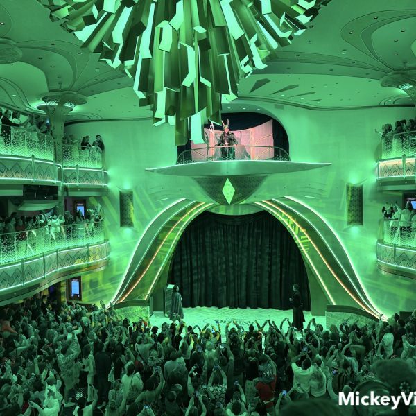 disney cruise grand hall disney destiny cruise ship with marvel loki scene